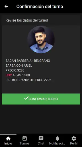 Bacan barbería y peluquería screenshot