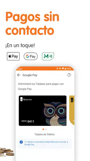 Banca Móvil Banco Hipotecario screenshot