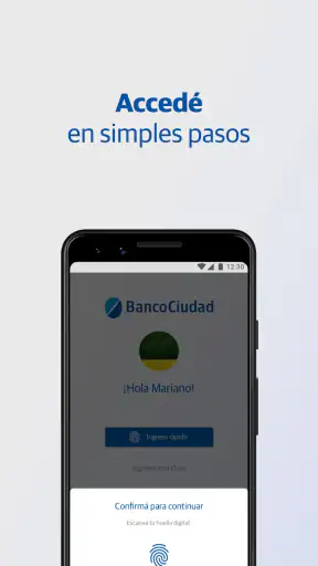 Banca Móvil Ciudad screenshot
