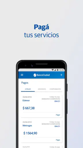 Banca Móvil Ciudad screenshot