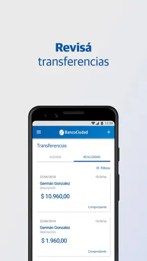 Banca Móvil Ciudad screenshot