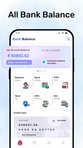 Bank Balance Check & Passbook screenshot