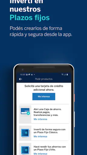 BBVA Argentina screenshot