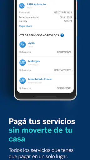 BBVA Argentina screenshot