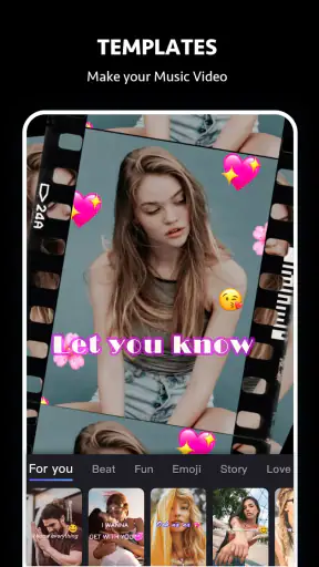 Beat.ly: music video maker screenshot