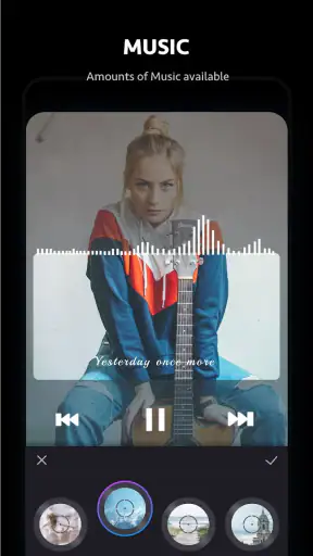 Beat.ly: music video maker screenshot