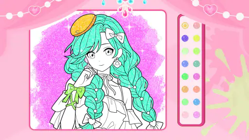 Beauty Color لون لامع للأطفال screenshot