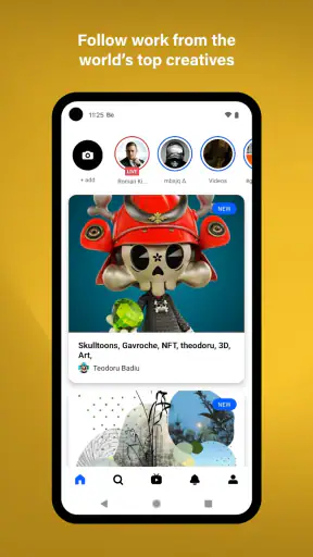 Behance - Creative Portfolios screenshot