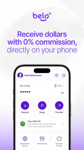 Belo: your financial passport screenshot