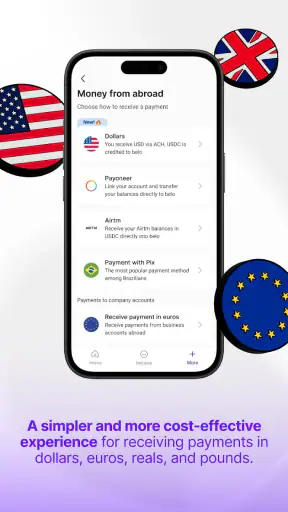 Belo: your financial passport screenshot
