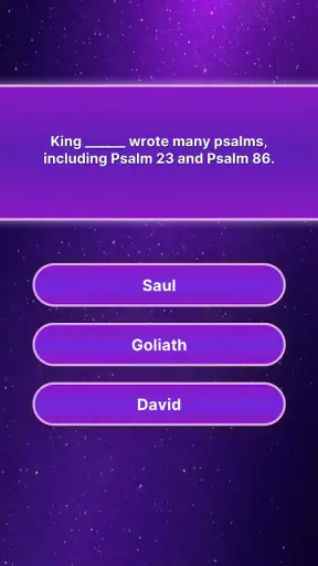 Bible Trivia Daily screenshot