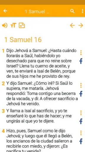 Biblia Nueva Traducción screenshot