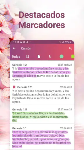 Biblia Reina Valera 1960 screenshot