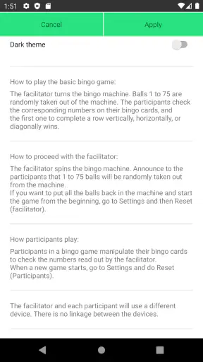 Bingo Machine screenshot