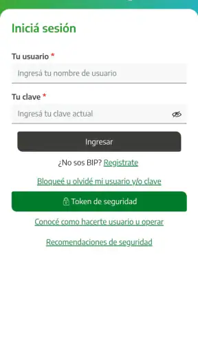 Bip Móvil screenshot
