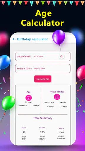 Birthday Photo Frame Maker App screenshot