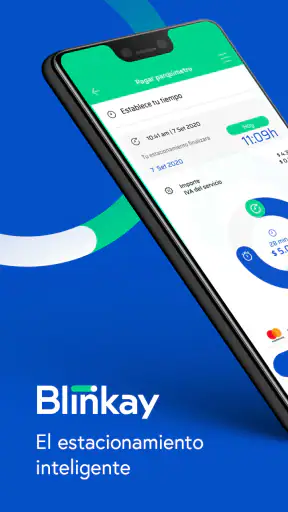 Blinkay: smart parking app screenshot