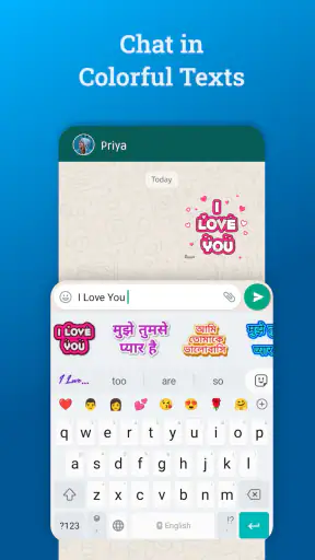 Bobble AI Keyboard screenshot