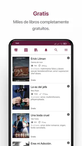 Booknet・Leer Libros En Español screenshot