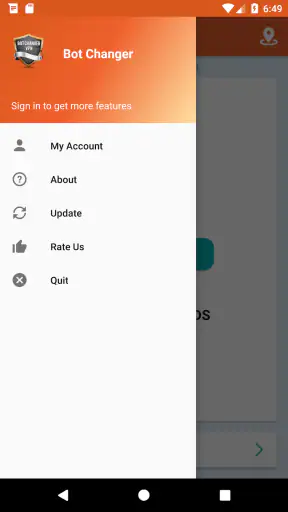 Bot Changer VPN screenshot