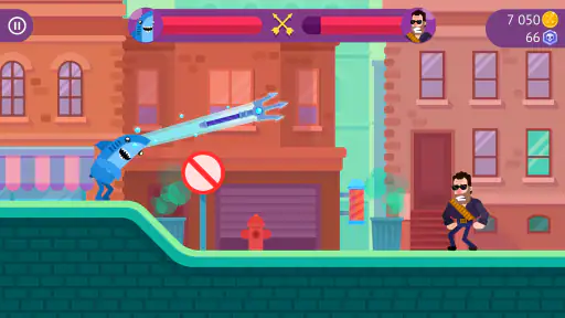 Bowmasters ألعاب حركة ومبارزات screenshot