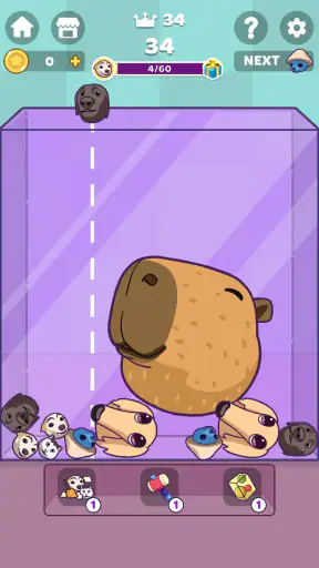 Brainrot Merge - Drop Puzzle screenshot