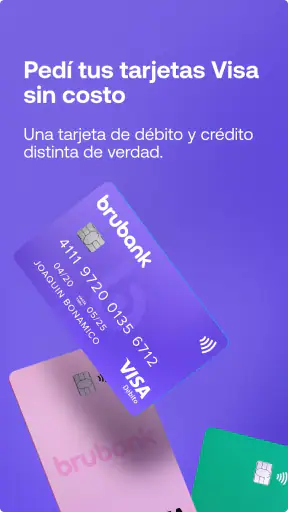 Brubank: tu banco digital screenshot