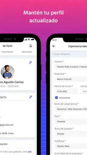 Bumeran: búsquedas de trabajo screenshot