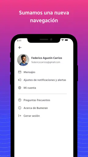 Bumeran: búsquedas de trabajo screenshot
