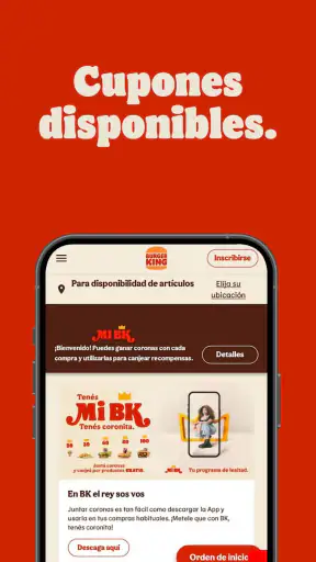 Burger King® Argentina screenshot