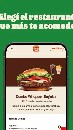 Burger King® Argentina screenshot