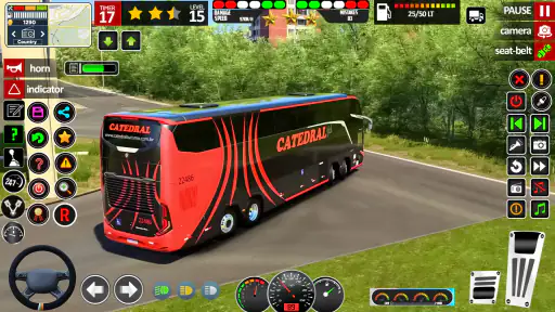 Bus Driving City Coach Bus Sim screenshot