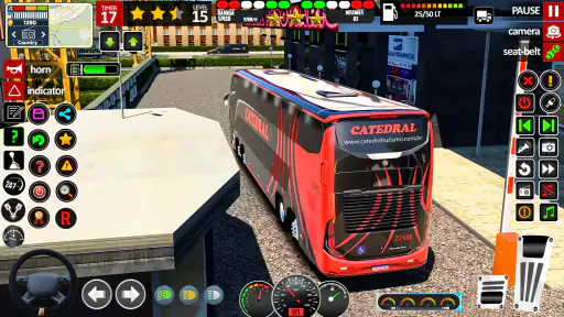 Bus Driving City Coach Bus Sim screenshot