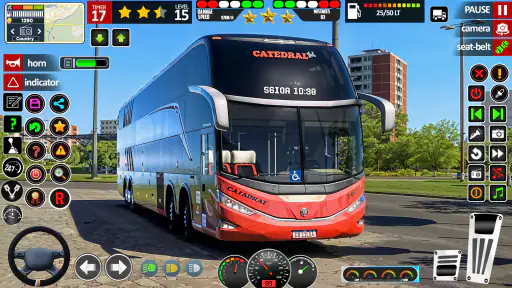 Bus Driving City Coach Bus Sim screenshot