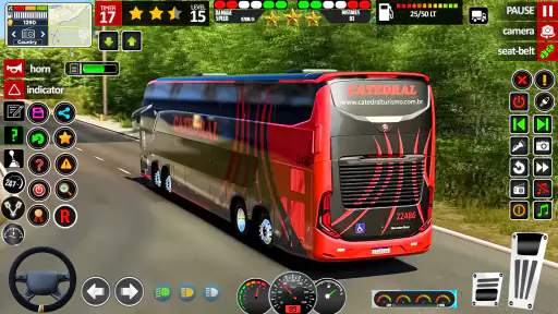Bus Driving City Coach Bus Sim screenshot