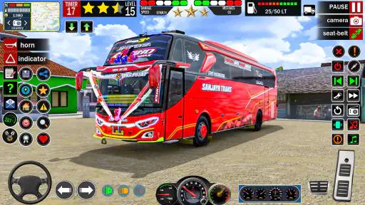 Bus Driving Road Bus Simulator screenshot