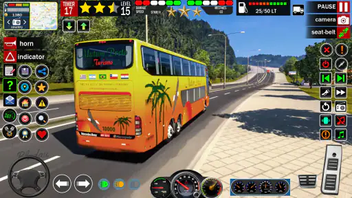 Bus Driving Road Bus Simulator screenshot
