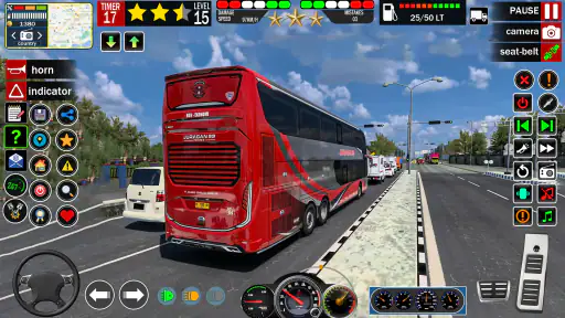 Bus Driving Road Bus Simulator screenshot