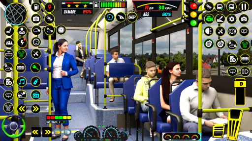 Bus Games Bus Simualtor Game screenshot