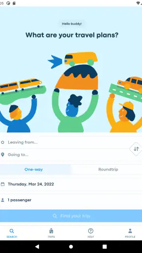 Busbud: Bus & Train Tickets screenshot