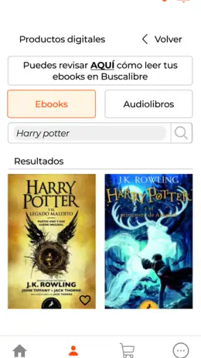 Buscalibre screenshot