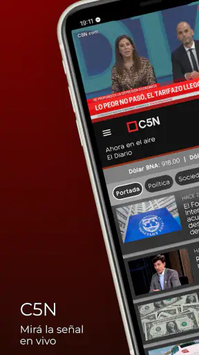 C5N Noticias screenshot