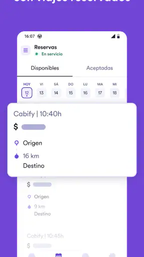 Cabify Driver: app conductores screenshot