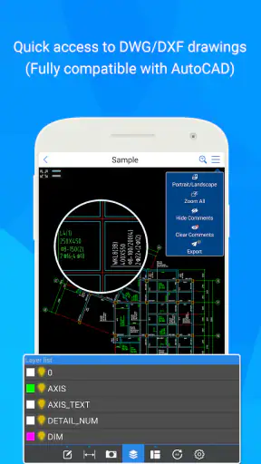CAD Reader-View & Measure DWG screenshot