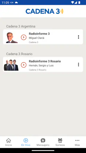 Cadena 3 Argentina screenshot