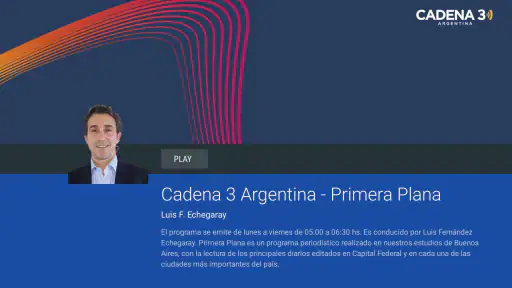 Cadena 3 Argentina screenshot