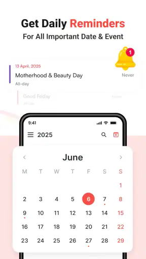 Calendar screenshot