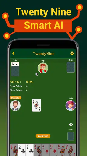 Call bridge offline & 29 cards screenshot