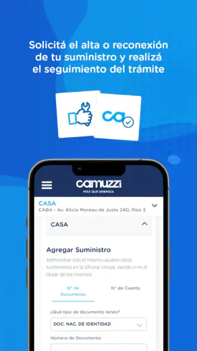 Camuzzi Gas screenshot