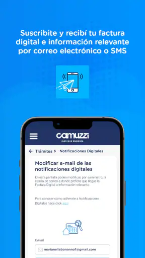 Camuzzi Gas screenshot